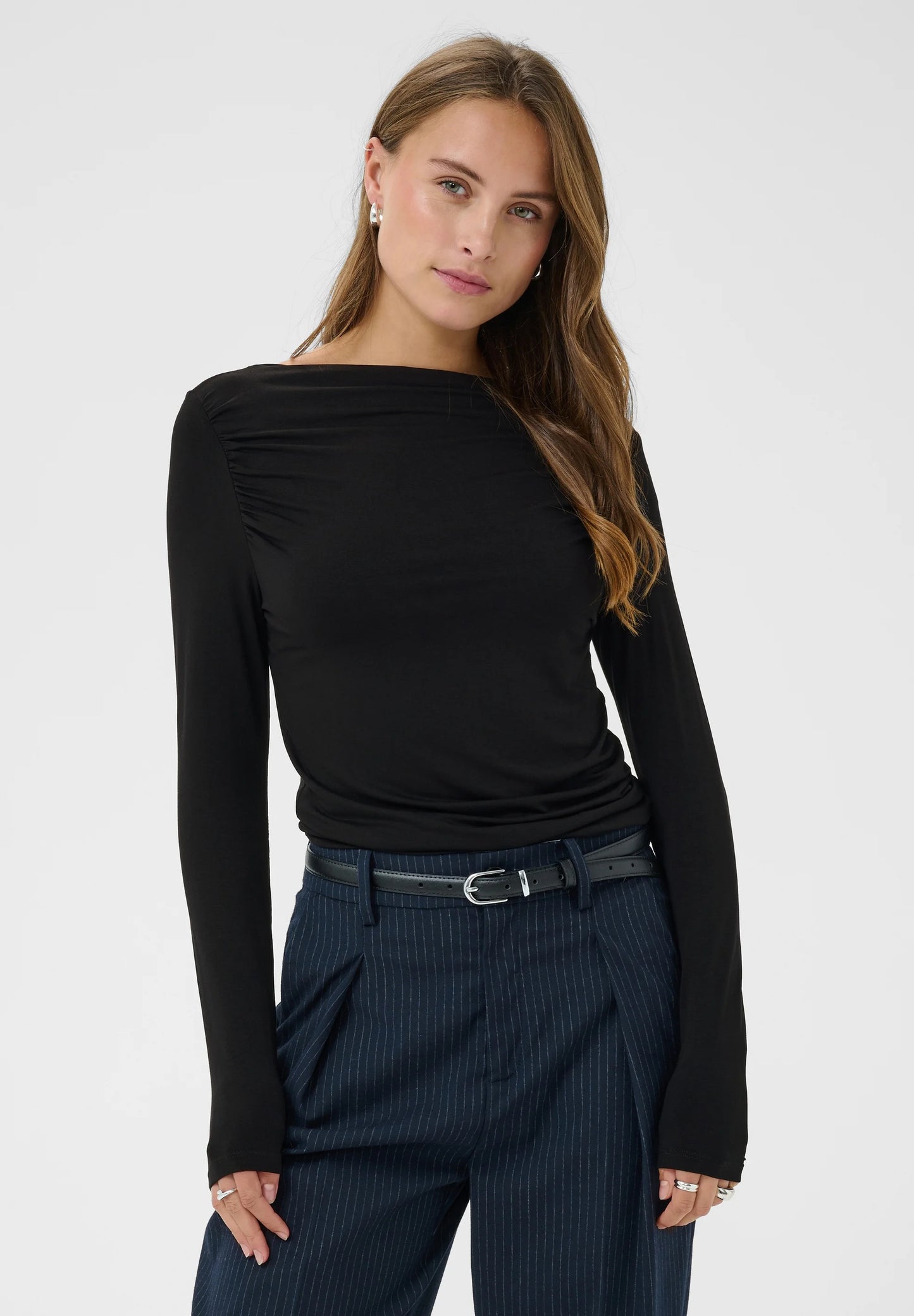 Saint Tropez VIGGASZ BOATNECK BLOUSE
