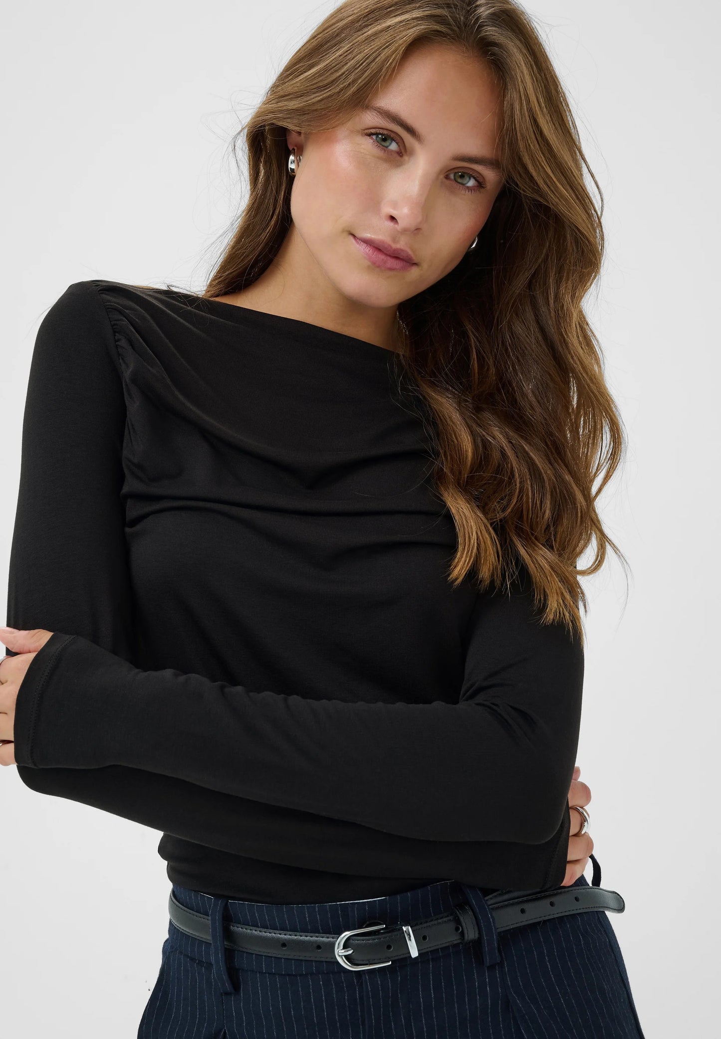 Saint Tropez VIGGASZ BOATNECK BLOUSE