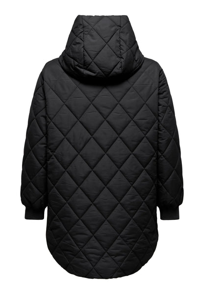ONLY Carmakoma CARJULIET QUILTD HOOD ZIP COAT OTW NOOS